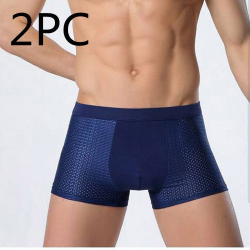 Ice silk men's underwear mesh boxer | LUXETHREAD