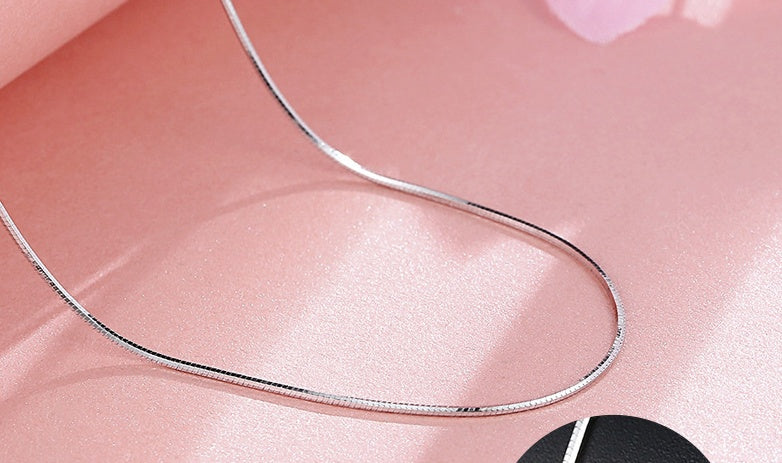 S925 sterling silver necklace | LUXETHREAD 