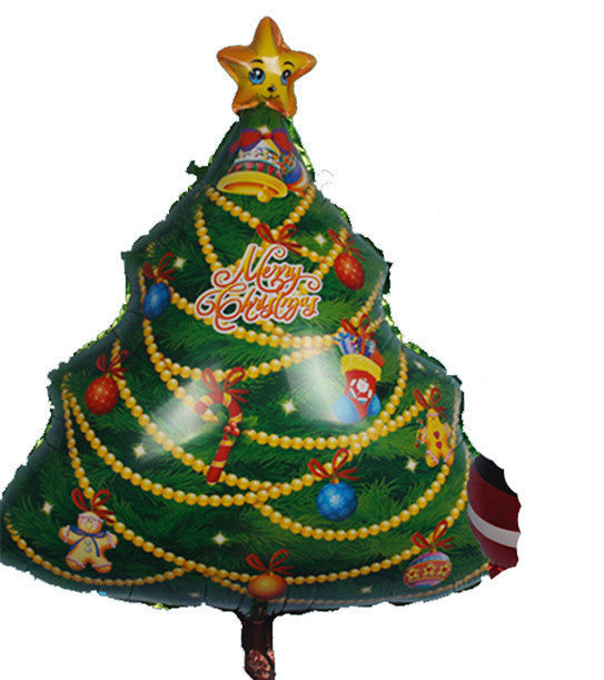 Christmas decoration aluminum film balloon | LUXETHREAD
