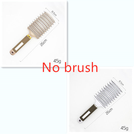 Hairbrush Anti Klit Brushy Haarborstel Women Detangler Hair Brush | LUXETHREAD