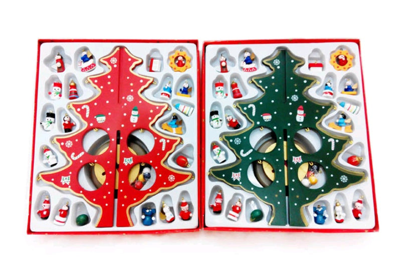 Christmas Decorations Creative Christmas Tree Desktop Decoration Wood Christmas Tree | LUXETHREAD