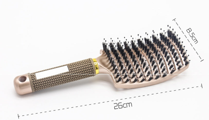 Hairbrush Anti Klit Brushy Haarborstel Women Detangler Hair Brush | LUXETHREAD