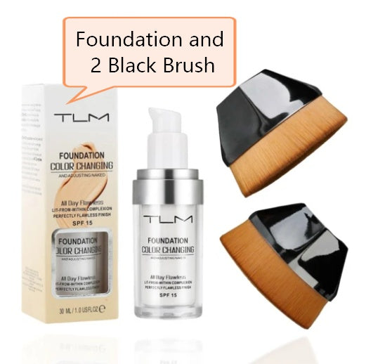 Temperature Liquid Foundation Concealer Portable Natural Color  Makeup Foundation BB Concealer | LUXETHREAD