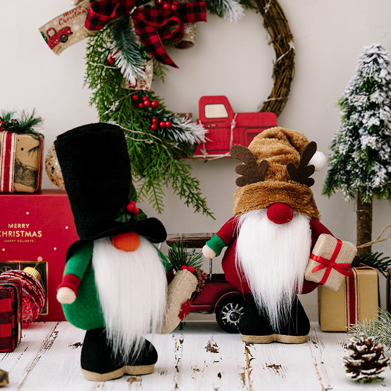 Christmas Gnome Dolls Christmas Day Gifts Dwarves Home Decoration Gifts| LUXETHREAD