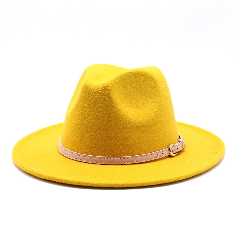 Gentlemen's Hat Of  Woollen Cloth For Men And Women | LUXETHREAD