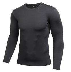 Men's Blank Long Sleeve Compression Top | LUXETHREAD