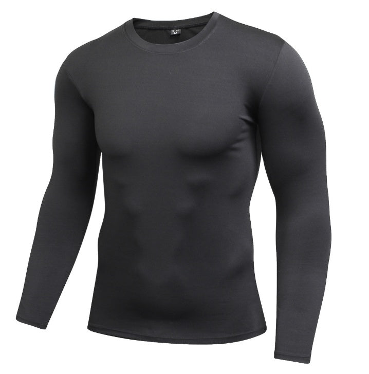 Men's Blank Long Sleeve Compression Top | LUXETHREAD