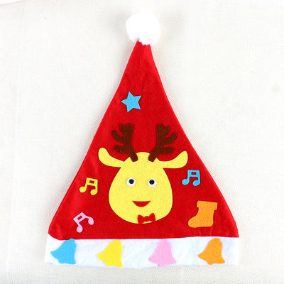 DIY Christmas Hat Christmas Children's Nursery School Christmas Necessities and Children's Christmas Hat | LUXETHREAD