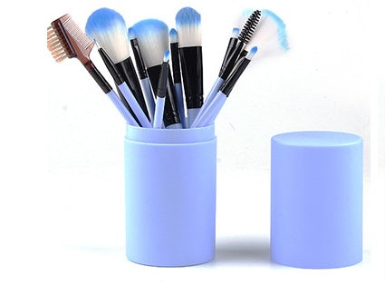 Makeup brush set 12 makeup brushes | LUXETHREAD