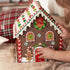 Christmas Tree Wooden Decoration Gingerbread House Party | LUXETHREAD