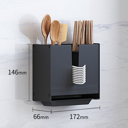 Nordic minimalist kitchen shelf | LUXETHREAD 