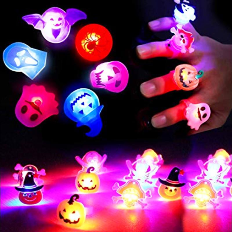 Halloween Decorations Halloween Glowing Brooch Ring | LUXETHREAD