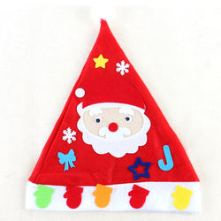 DIY Christmas Hat Christmas Children's Nursery School Christmas Necessities and Children's Christmas Hat | LUXETHREAD
