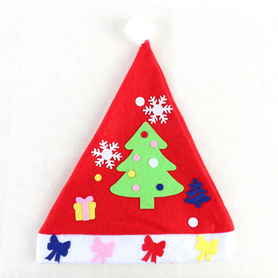 DIY Christmas Hat Christmas Children's Nursery School Christmas Necessities and Children's Christmas Hat | LUXETHREAD