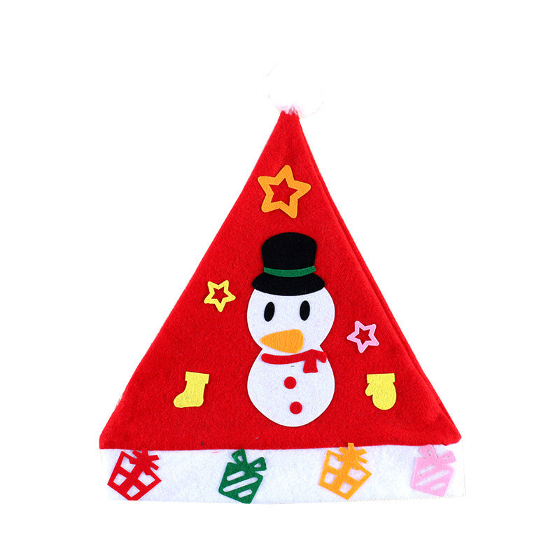 DIY Christmas Hat Christmas Children's Nursery School Christmas Necessities and Children's Christmas Hat | LUXETHREAD