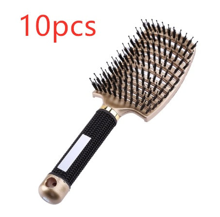 Hairbrush Anti Klit Brushy Haarborstel Women Detangler Hair Brush | LUXETHREAD