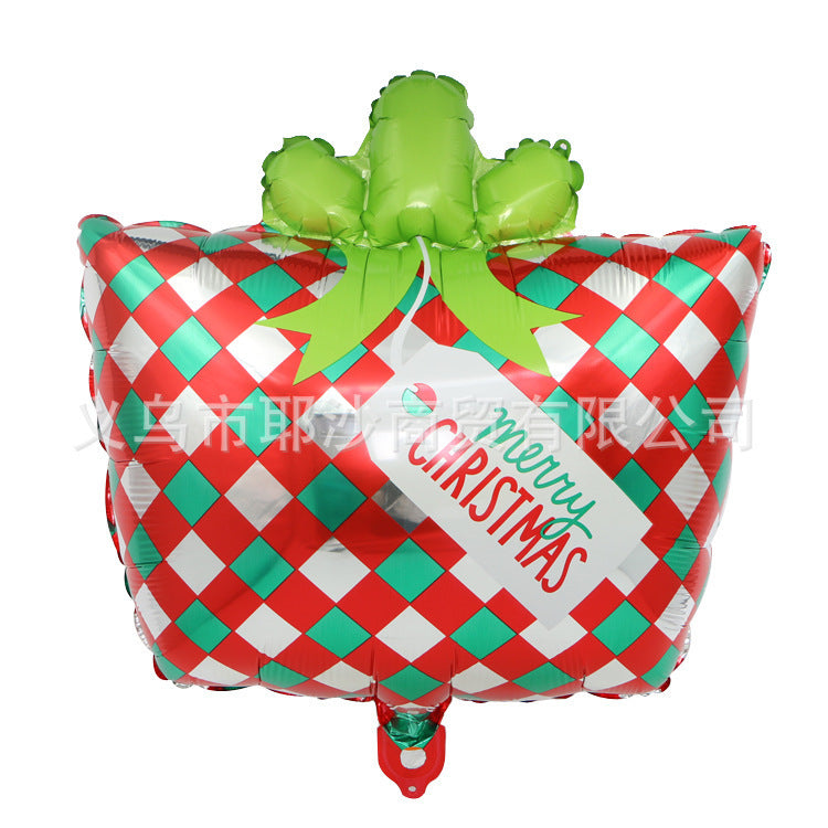 Christmas decoration aluminum film balloon | LUXETHREAD