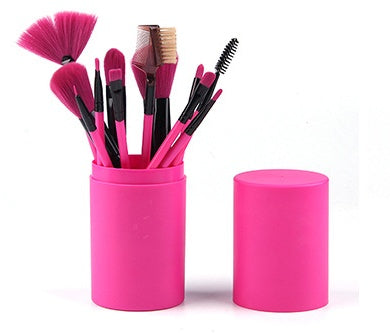 Makeup brush set 12 makeup brushes | LUXETHREAD