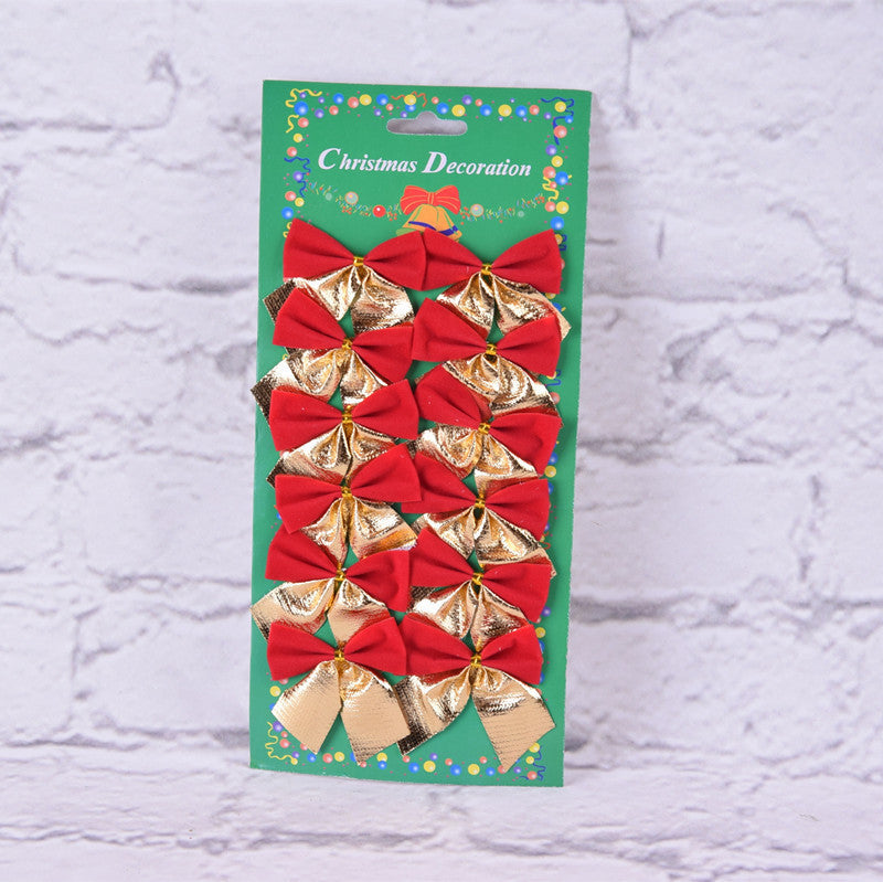 Christmas Tree Ornaments Christmas Decoration Bow | LUXETHREAD