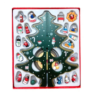 Christmas Decorations Creative Christmas Tree Desktop Decoration Wood Christmas Tree | LUXETHREAD