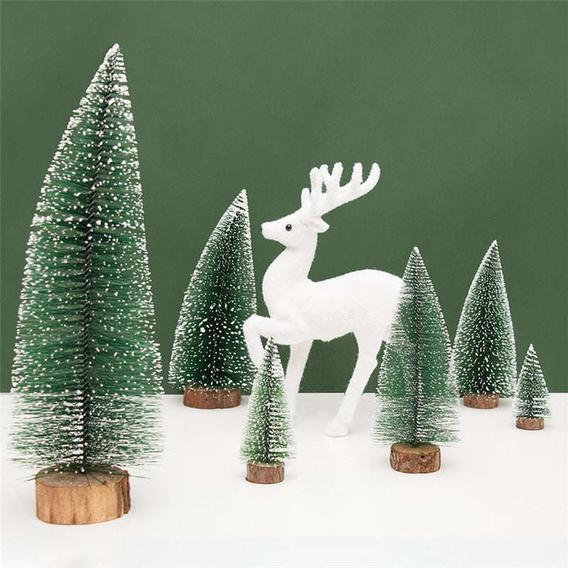 Christmas pine needle tree decoration | LUXETHREAD