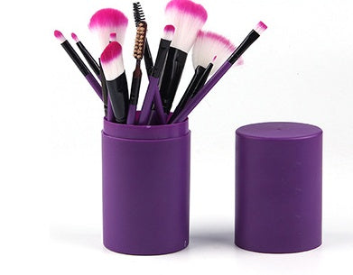 Makeup brush set 12 makeup brushes | LUXETHREAD