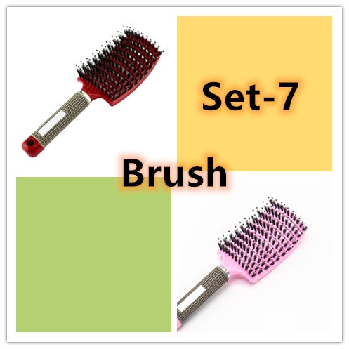 Hairbrush Anti Klit Brushy Haarborstel Women Detangler Hair Brush | LUXETHREAD