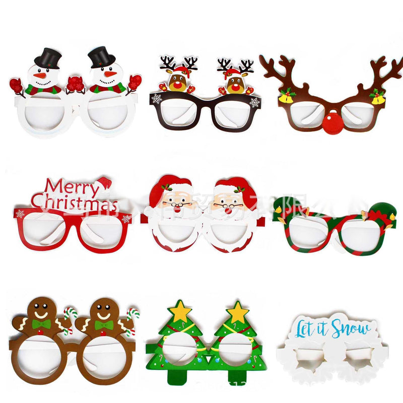 Christmas paper 3D glasses | LUXETHREAD