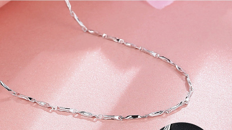 S925 sterling silver necklace | LUXETHREAD 