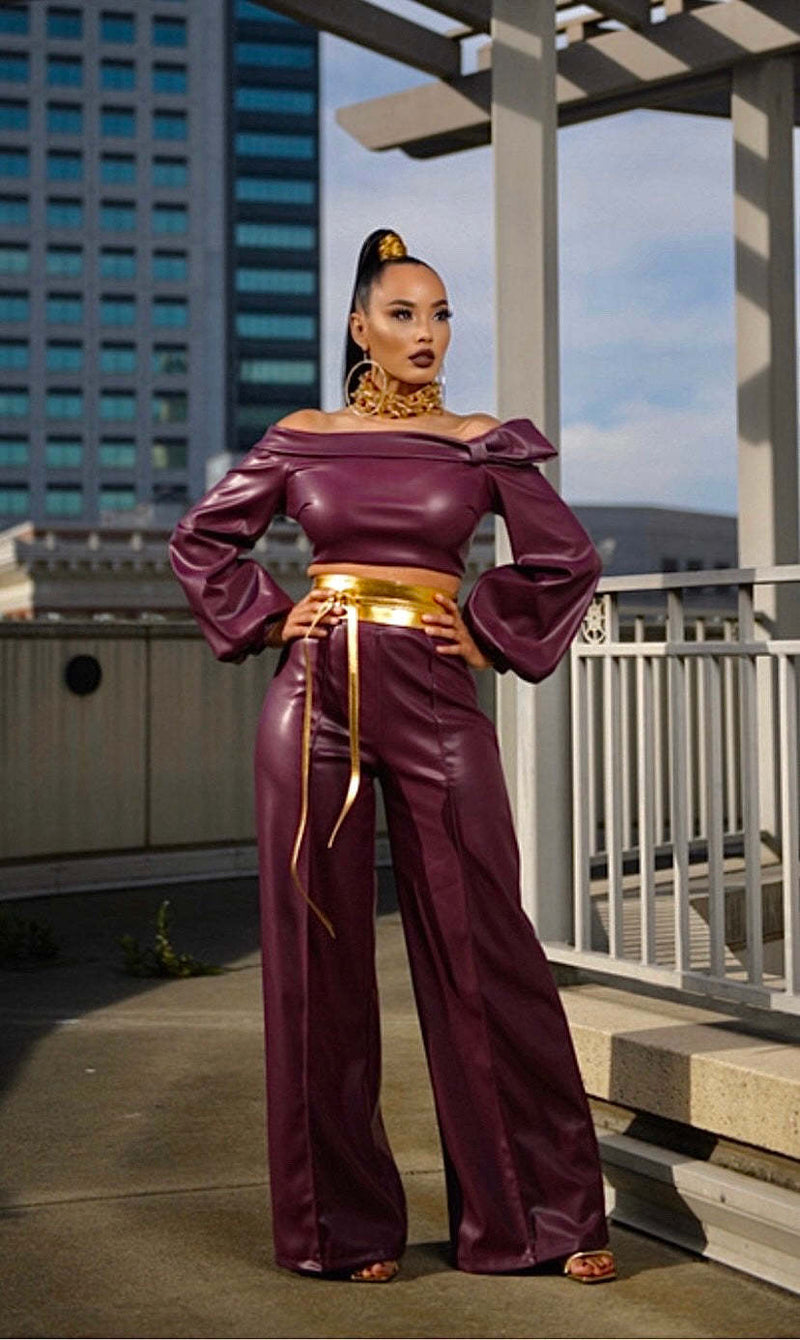 Personality Fashion Leather Suit Women | LUXETHREAD 