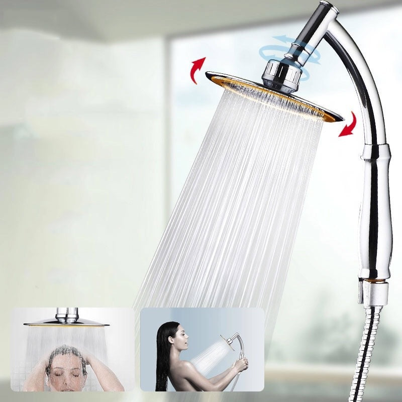 High-Pressure Shower Head Multiple Spray Settings Easy Installation | LUXETHREAD