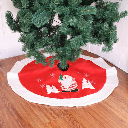 Christmas tree skirt Christmas tree decorations Christmas gifts Christmas scene matching | LUXETHREAD