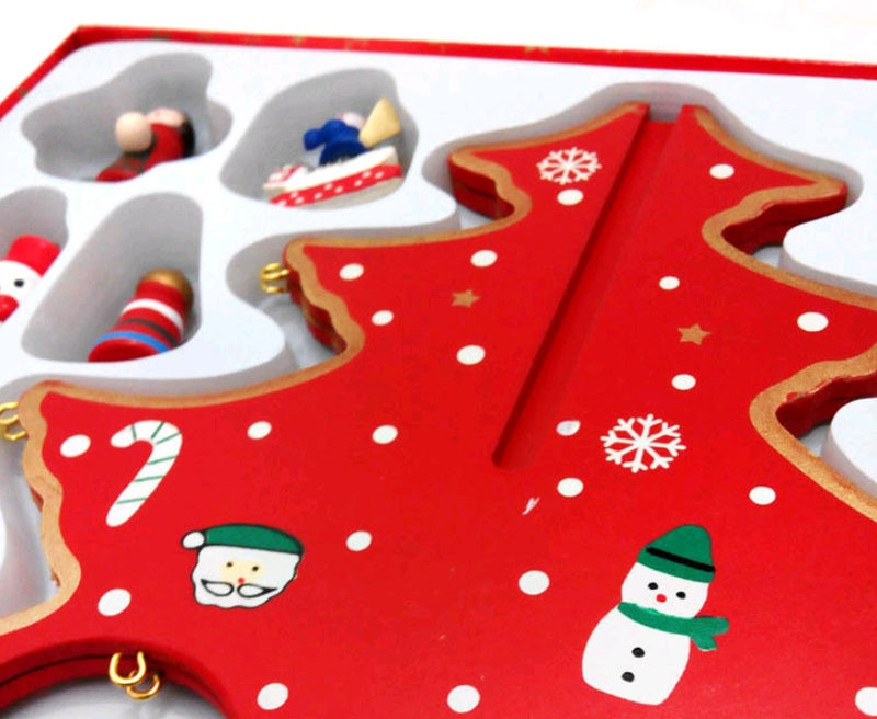 Christmas Decorations Creative Christmas Tree Desktop Decoration Wood Christmas Tree | LUXETHREAD