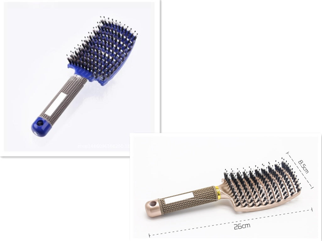 Hairbrush Anti Klit Brushy Haarborstel Women Detangler Hair Brush | LUXETHREAD