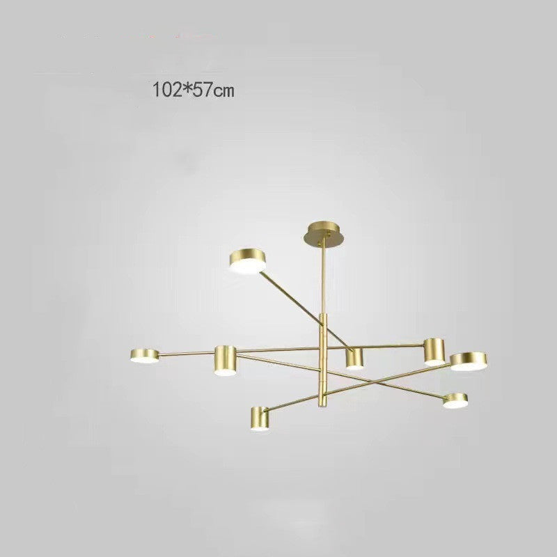 Simple Living Room Chandelier Suitable For Dining Room And Bedroom | LUXETHREAD