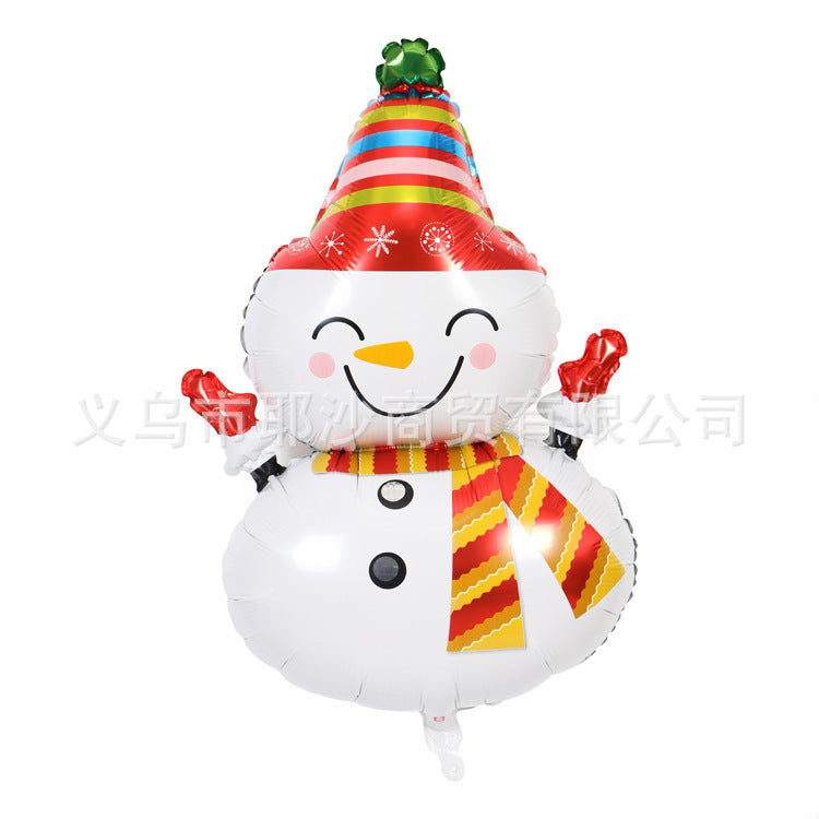 Christmas decoration aluminum film balloon | LUXETHREAD