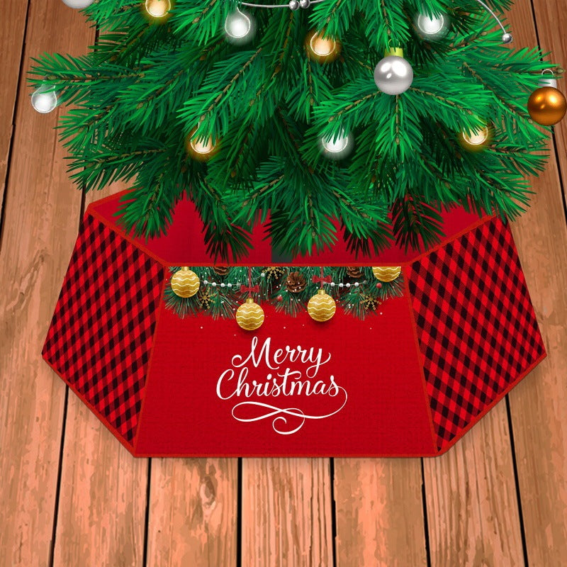 New Christmas Tree Skirt Christmas Products | LUXETHREAD 