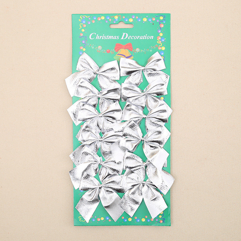 Christmas Tree Ornaments Christmas Decoration Bow | LUXETHREAD