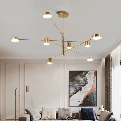 Simple Living Room Chandelier Suitable For Dining Room And Bedroom | LUXETHREAD