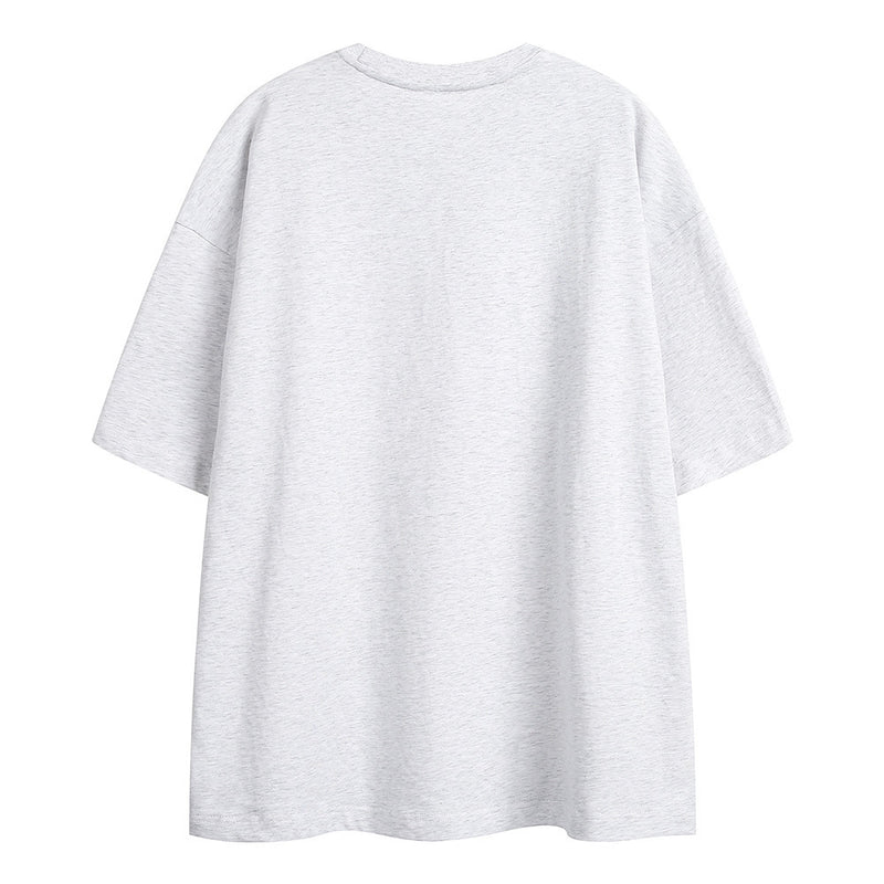 Cartoon Puppy Paste Cloth Embroidery T-shirt Men | LUXETHREAD