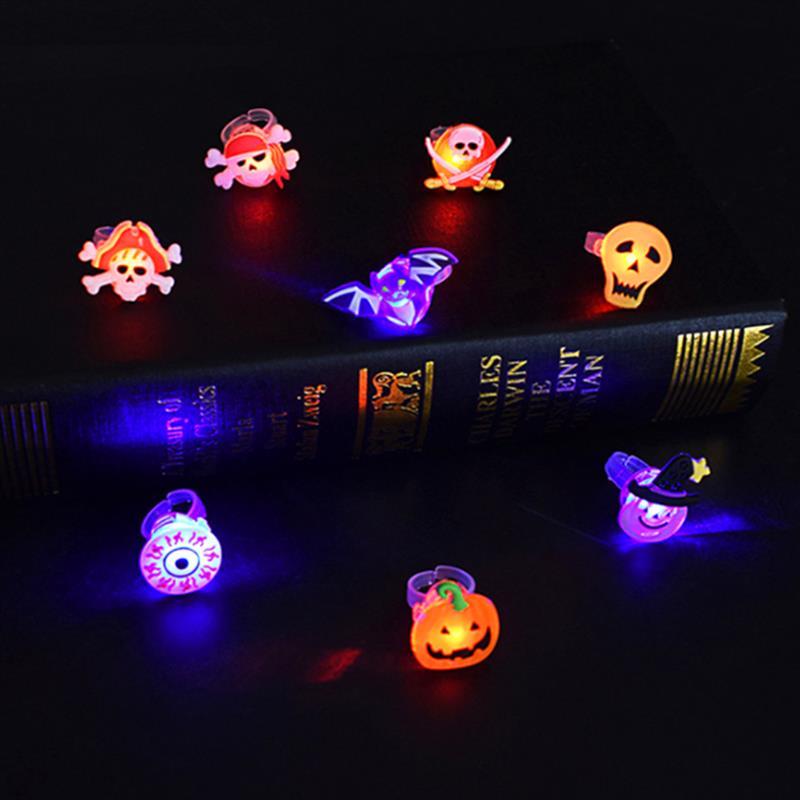 Halloween Decorations Halloween Glowing Brooch Ring | LUXETHREAD