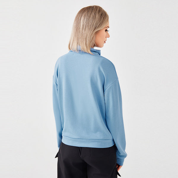 Women's Zipper Sweatshirt | LUXETHREAD