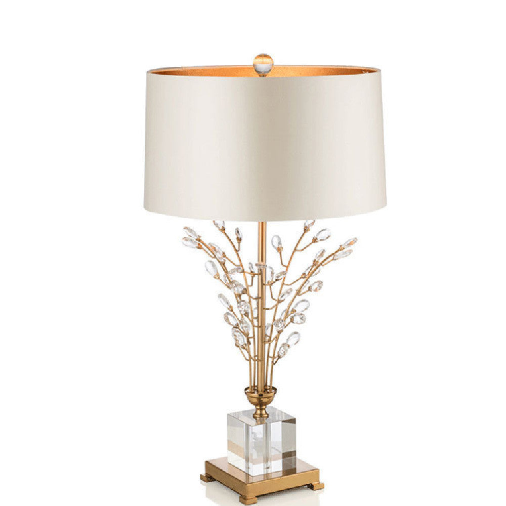 Modern Light Luxury Crystal Table Lamp | LUXETHREAD 