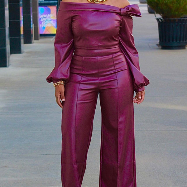Personality Fashion Leather Suit Women | LUXETHREAD 