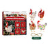 Home Holiday Party Christmas Tree Atmosphere Decoration Chicken Pendant | LUXETHREAD