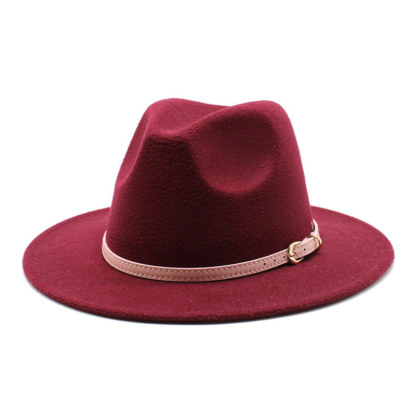 Gentlemen's Hat Of  Woollen Cloth For Men And Women | LUXETHREAD