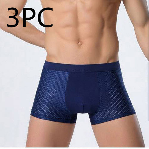 Ice silk men's underwear mesh boxer | LUXETHREAD